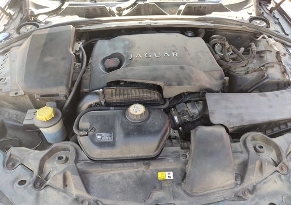 Jaguar XF cena 13950 przebieg: 141000, rok produkcji 2009 z Warta małe 79